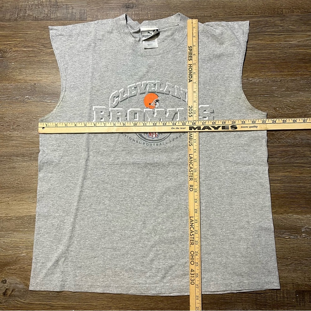 Vintage‎ 90s Cleveland Browns Tank Top - Picture 4 of 4
